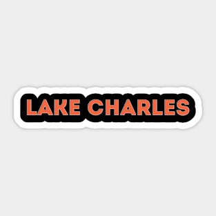 Lake Charles Sticker